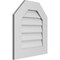 Ekena Millwork Octagonal Top Surface Mount PVC Gable Vent w/ 3-1/2"W x 1"P Standard Frame, 20"W x 22"H GVPOT20X2201SN - alternate 3